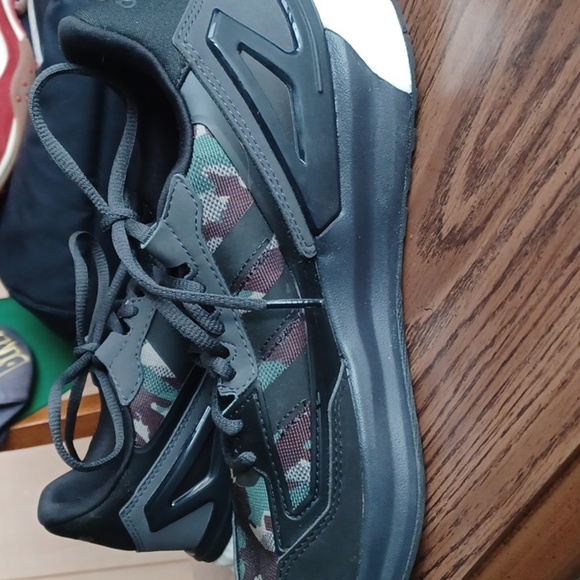 adidas Nebzed Super Boost Running Shoes Men's Size 9 Black/ Camo, w/o box - Picture 7 of 7